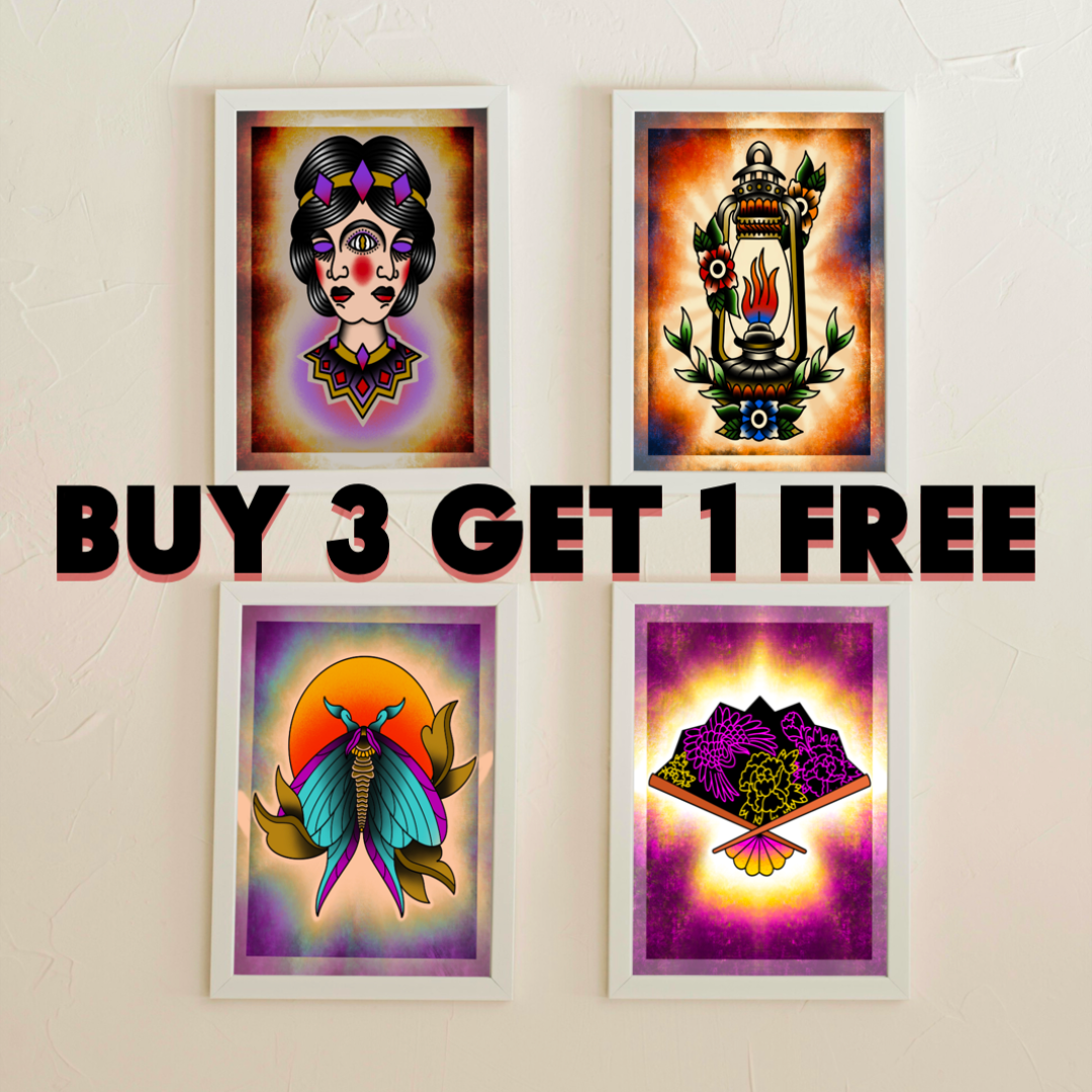 8x10 Vibrant Art Print - High Quality Gloss Paper