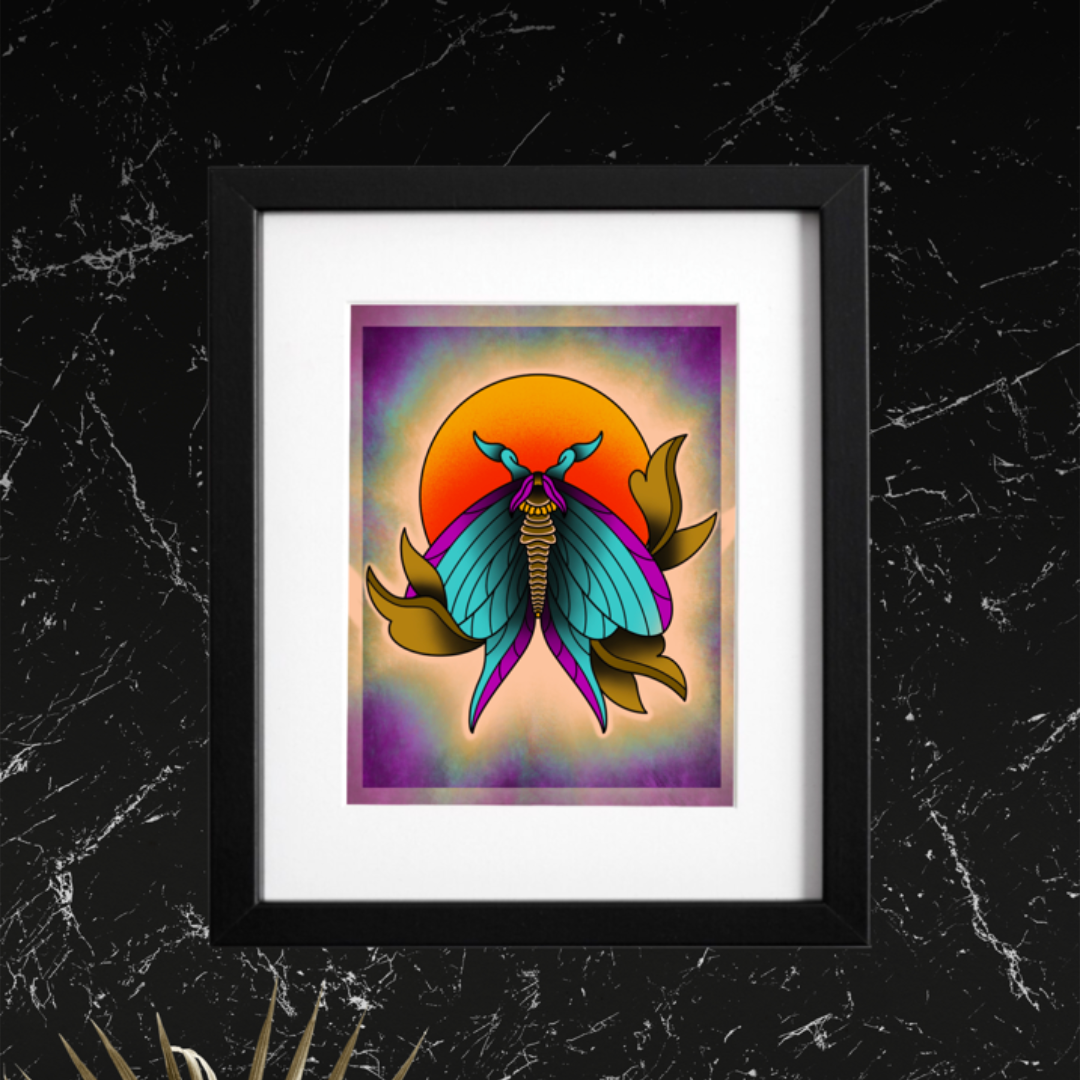 8x10 Vibrant Art Print - High Quality Gloss Paper