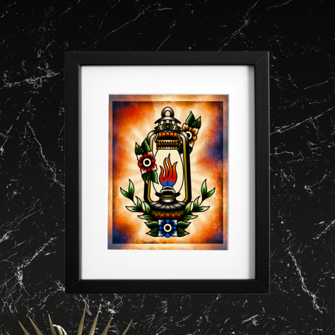 8x10 Vibrant Art Print - High Quality Gloss Paper