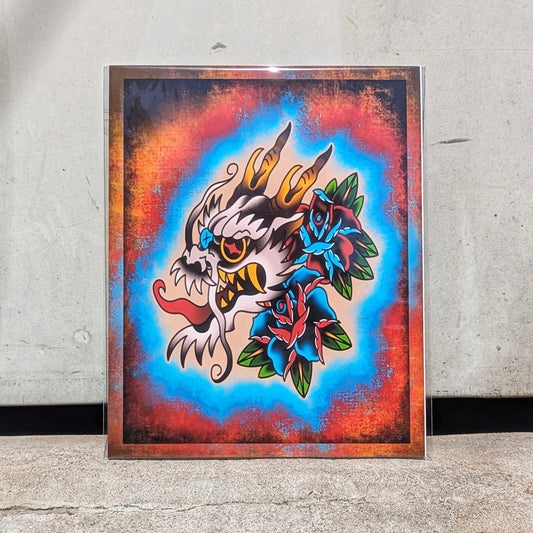 8x10 Vibrant Art Print - High Quality Gloss Paper