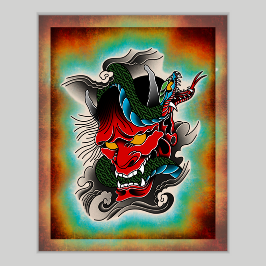 8x10 Vibrant Art Print - High Quality Gloss Paper