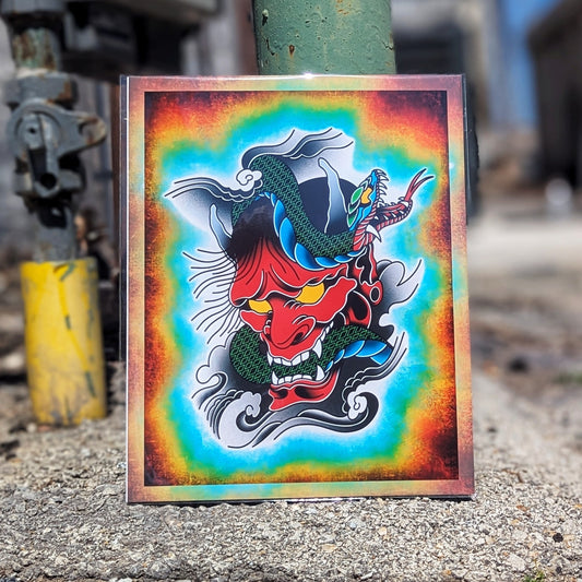 8x10 Vibrant Art Print - High Quality Gloss Paper