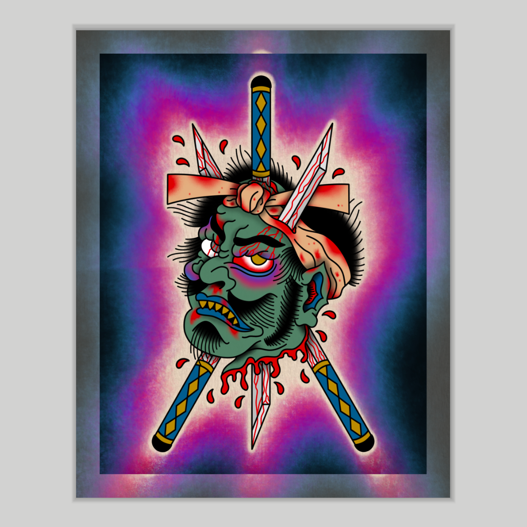 8x10 Vibrant Art Print - High Quality Gloss Paper