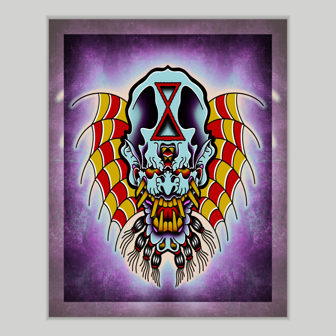 8x10 Vibrant Art Print - High Quality Gloss Paper