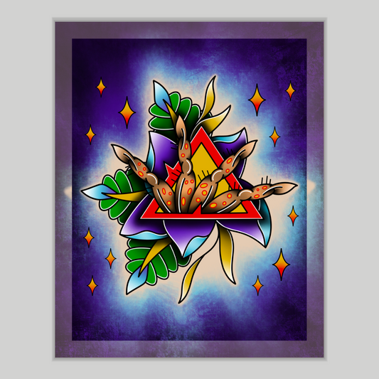 8x10 Vibrant Art Print - High Quality Gloss Paper