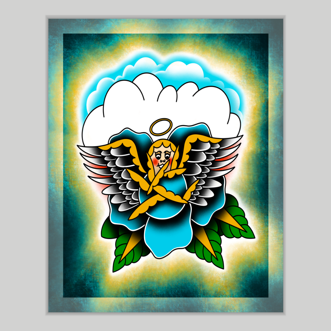8x10 Vibrant Art Print - High Quality Gloss Paper