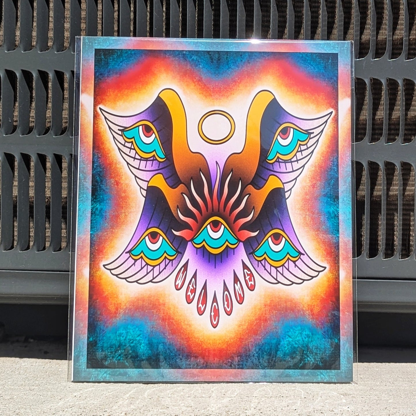 8x10 Vibrant Art Print - High Quality Gloss Paper