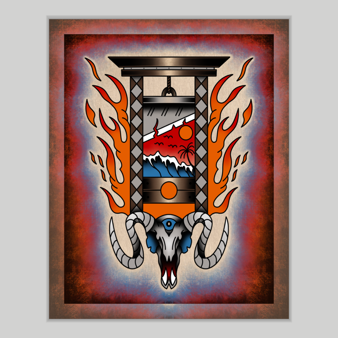 8x10 Vibrant Art Print - High Quality Gloss Paper