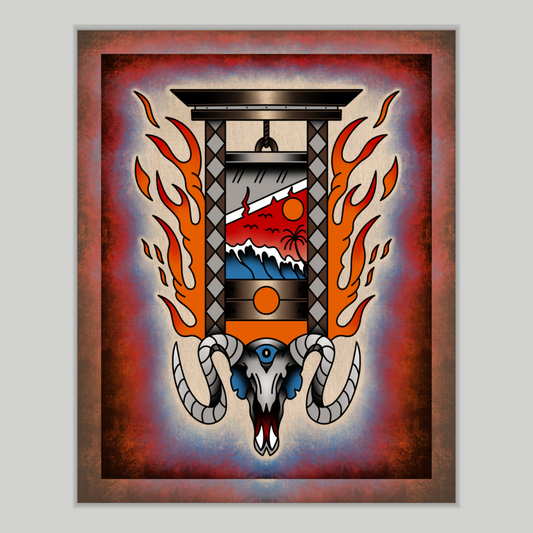 8x10 Vibrant Art Print - High Quality Gloss Paper