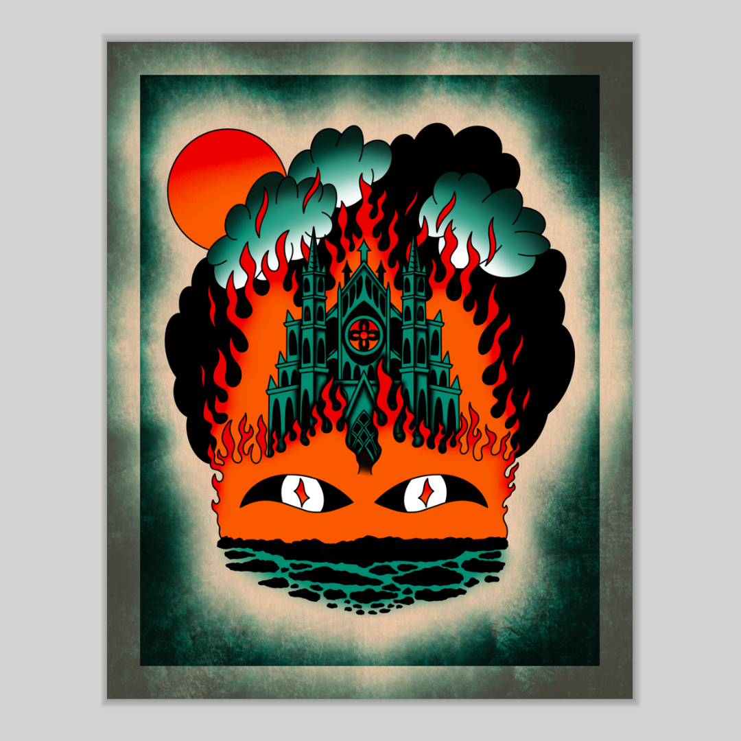 8x10 Vibrant Art Print - High Quality Gloss Paper