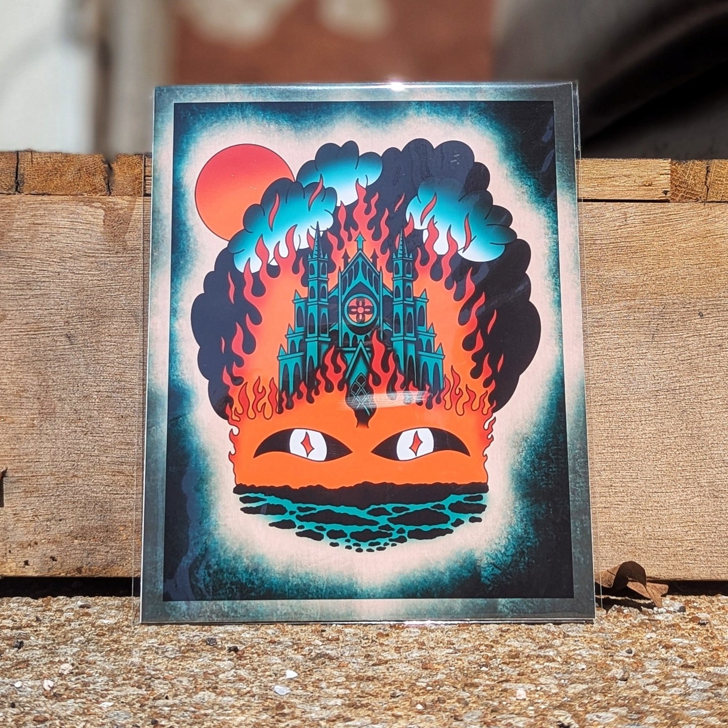 8x10 Vibrant Art Print - High Quality Gloss Paper