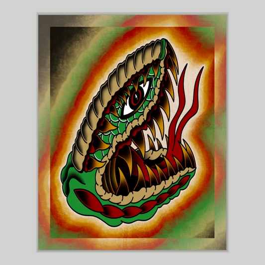 8x10 Vibrant Art Print - High Quality Gloss Paper
