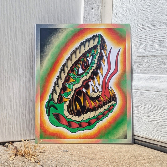 8x10 Vibrant Art Print - High Quality Gloss Paper