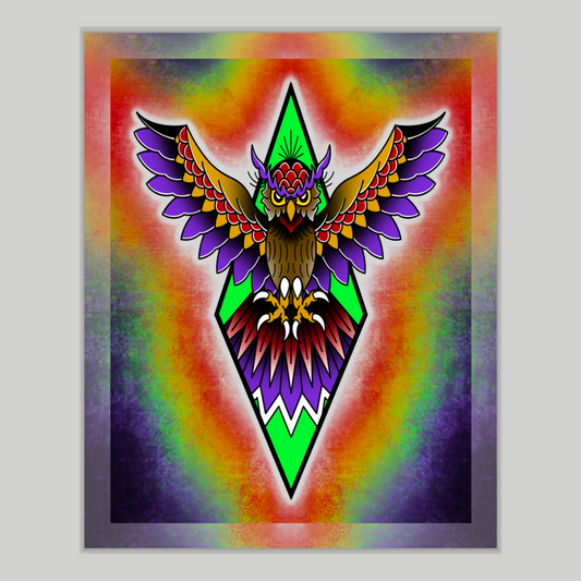 8x10 Vibrant Art Print - High Quality Gloss Paper