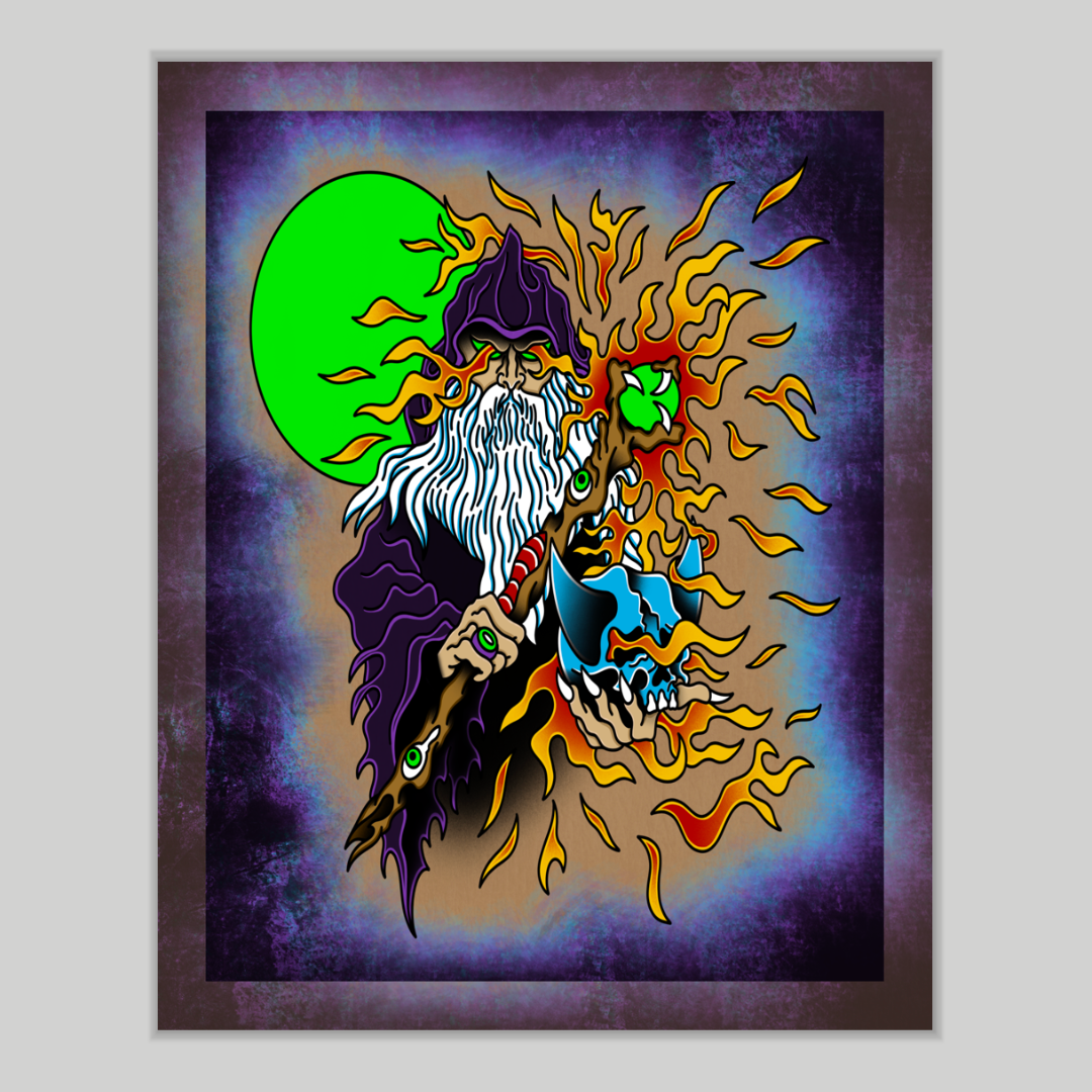 8x10 Vibrant Art Print - High Quality Gloss Paper