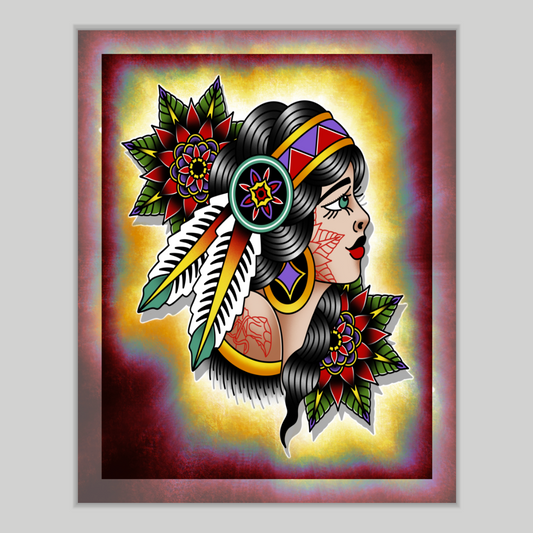 8x10 Vibrant Art Print - High Quality Gloss Paper