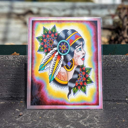 8x10 Vibrant Art Print - High Quality Gloss Paper