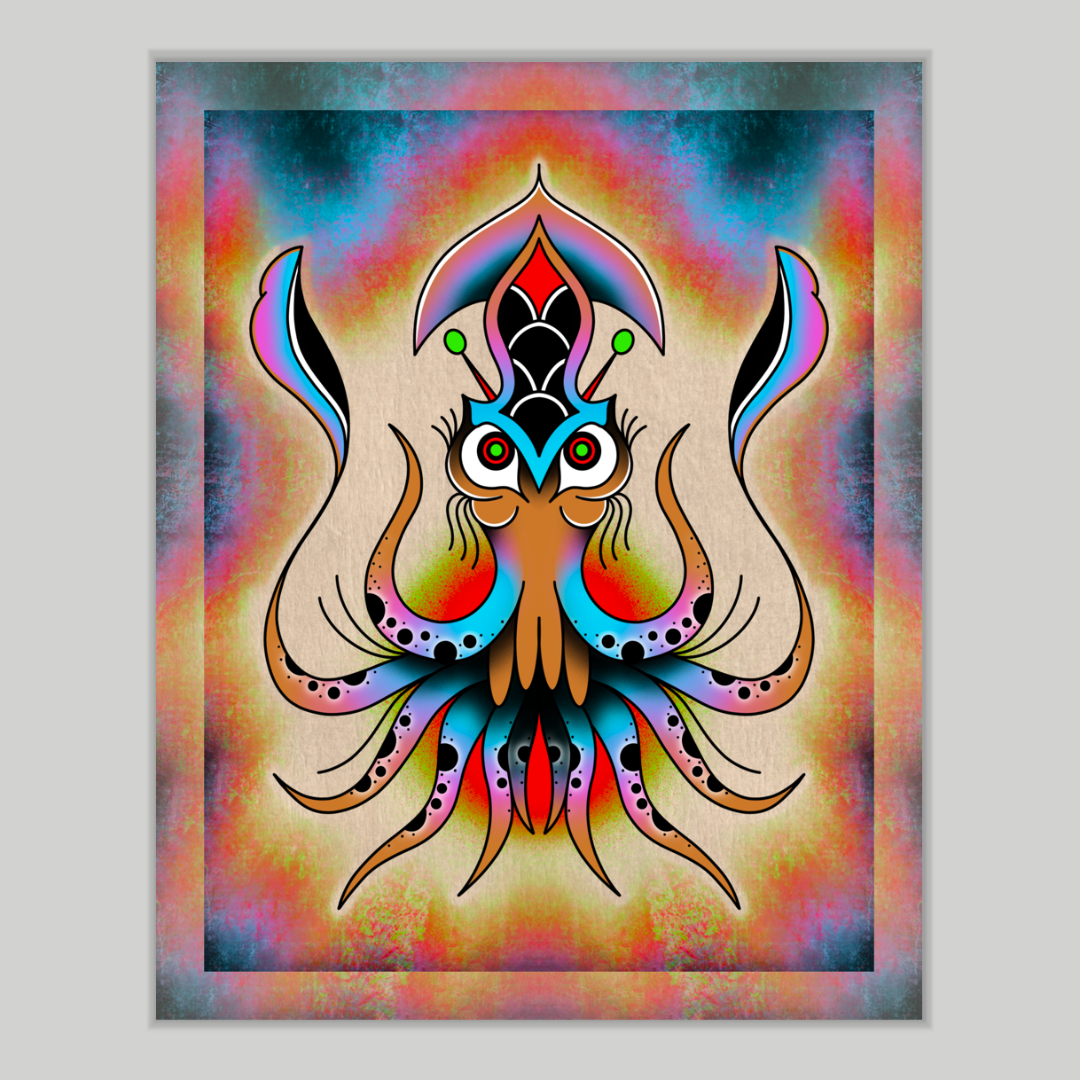 8x10 Vibrant Art Print - High Quality Gloss Paper