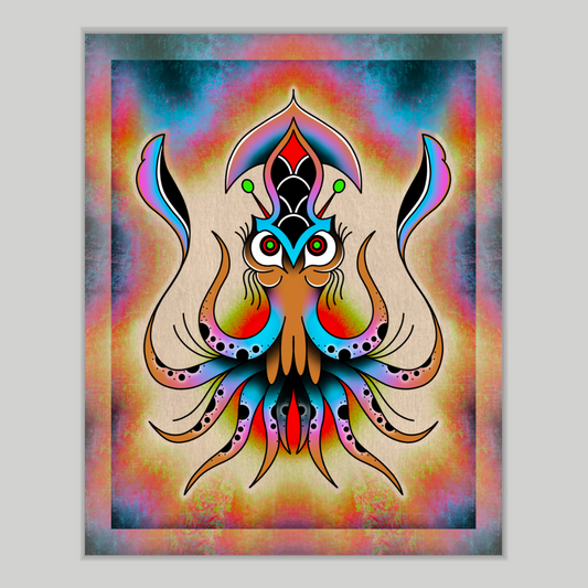 8x10 Vibrant Art Print - High Quality Gloss Paper