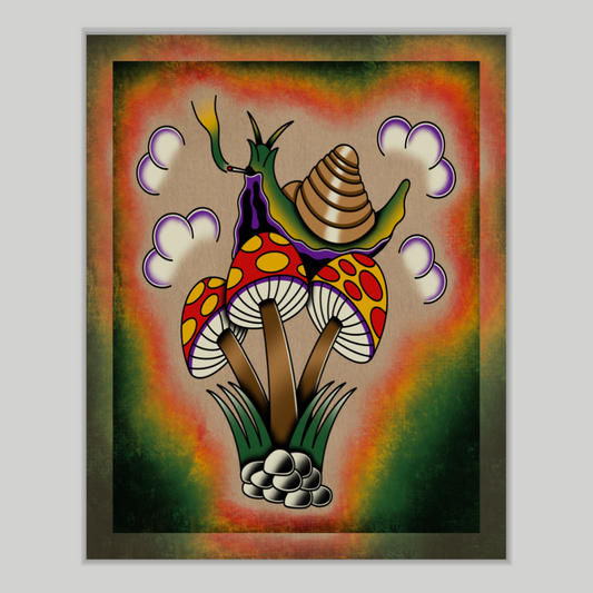 8x10 Vibrant Art Print - High Quality Gloss Paper