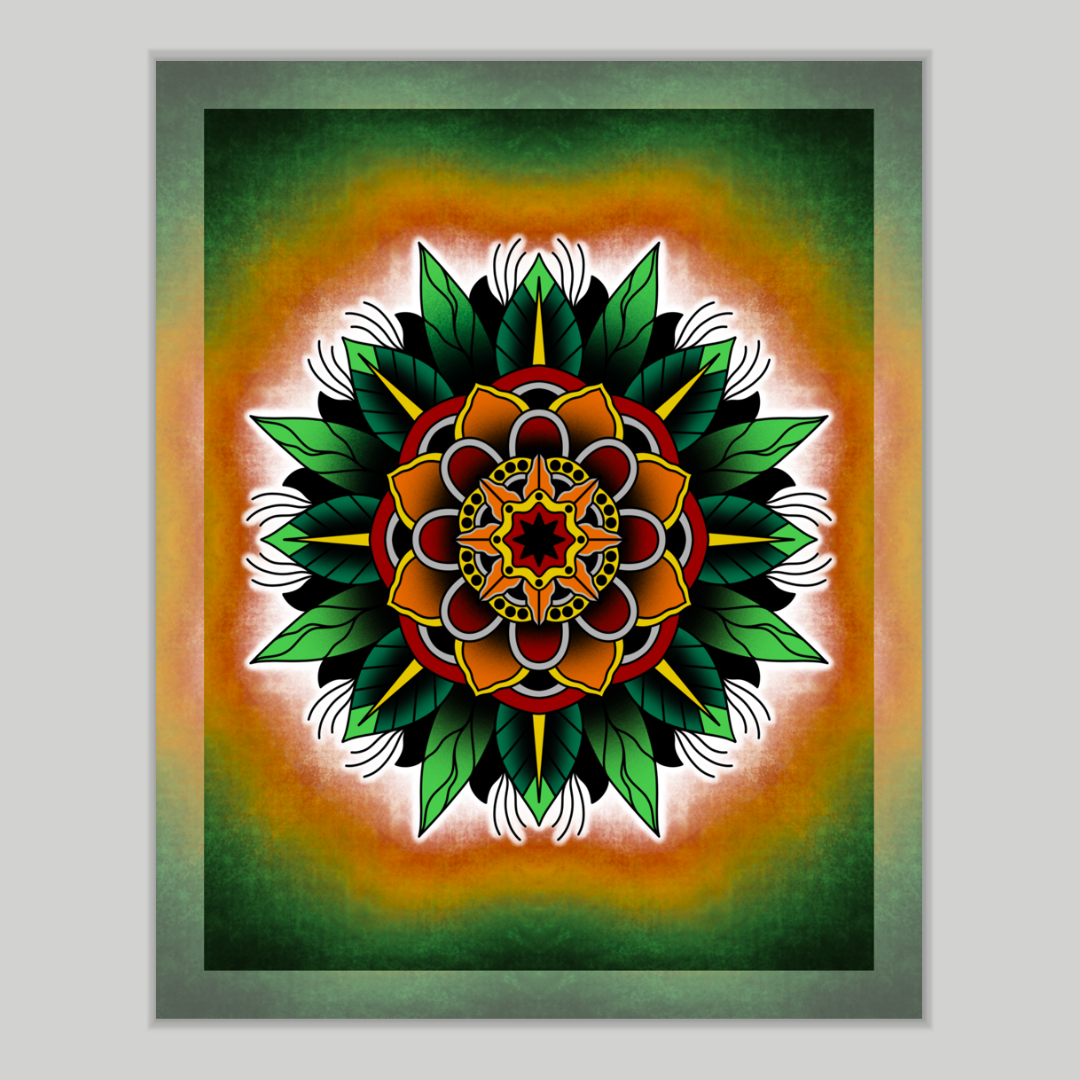 8x10 Vibrant Art Print - High Quality Gloss Paper