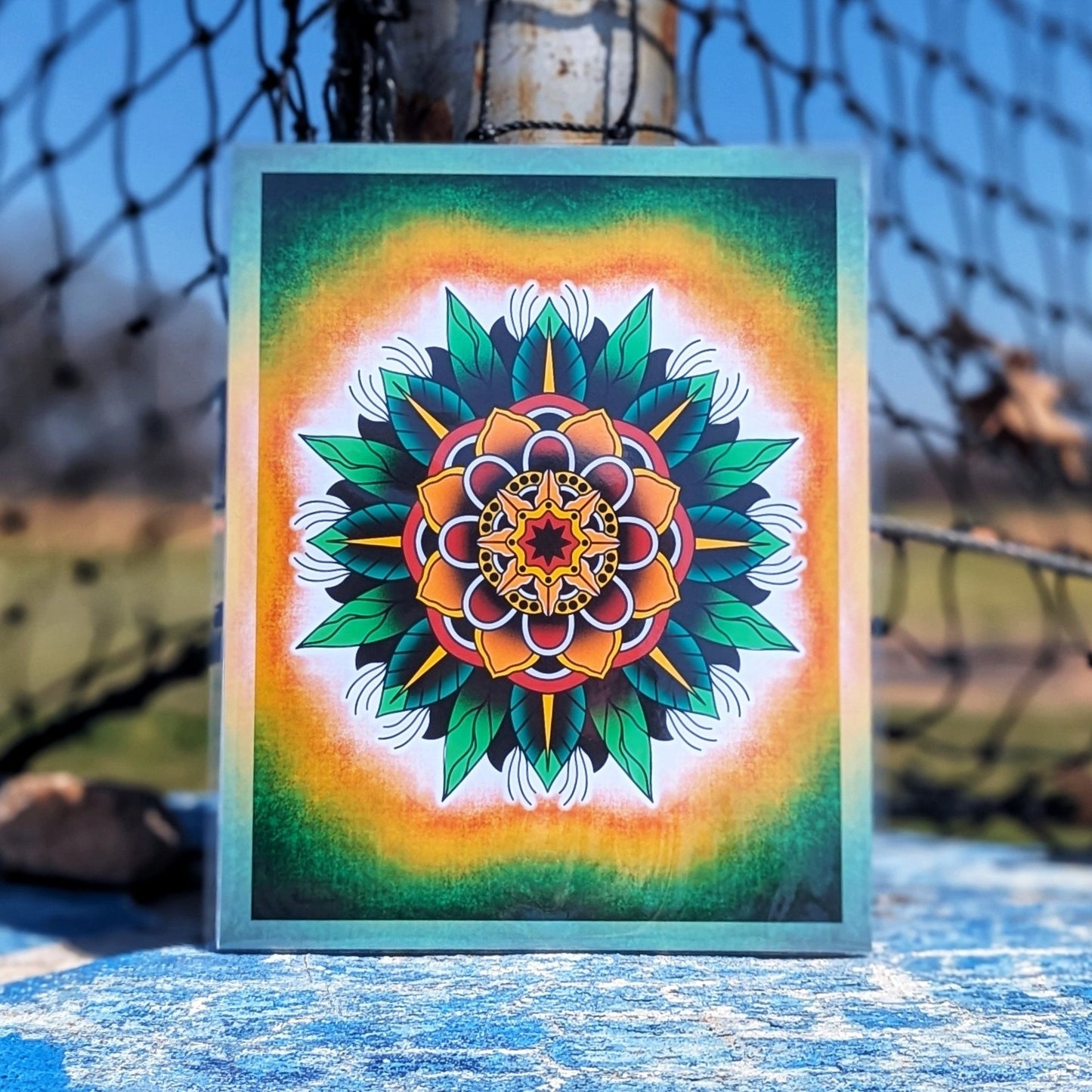 8x10 Vibrant Art Print - High Quality Gloss Paper