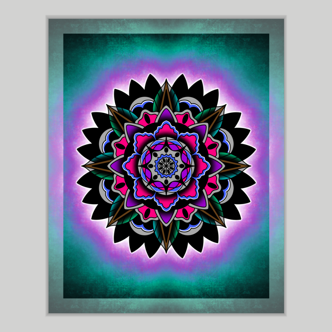 8x10 Vibrant Art Print - High Quality Gloss Paper
