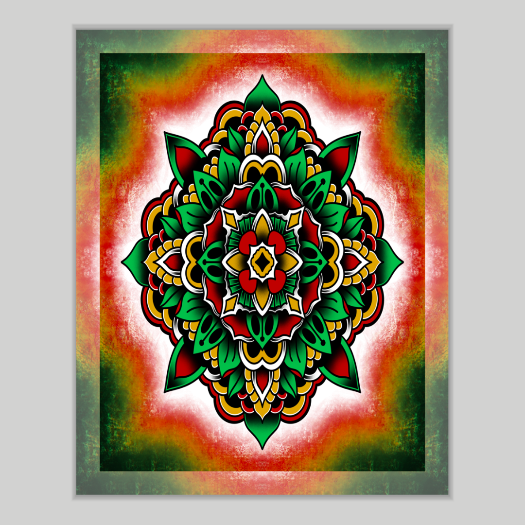 8x10 Vibrant Art Print - High Quality Gloss Paper