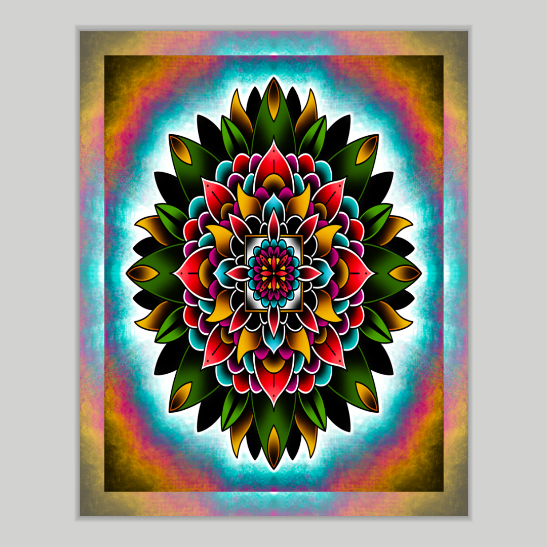 8x10 Vibrant Art Print - High Quality Gloss Paper