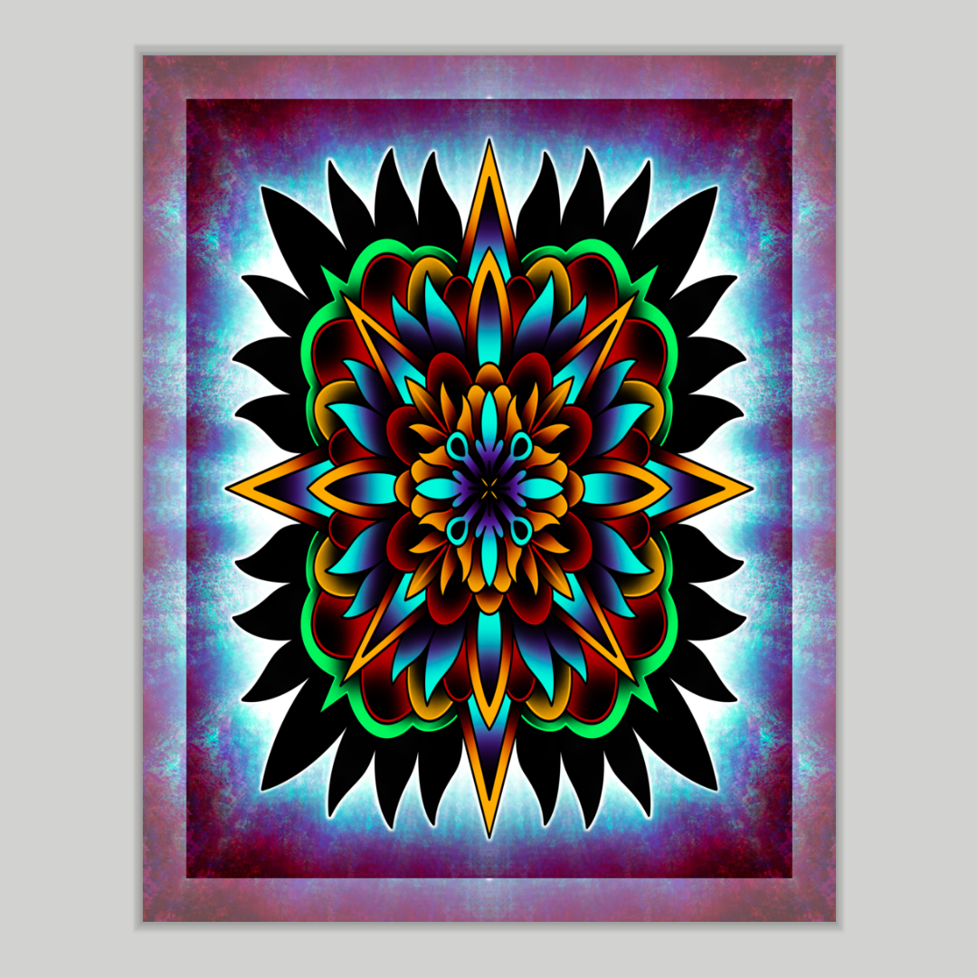 8x10 Vibrant Art Print - High Quality Gloss Paper