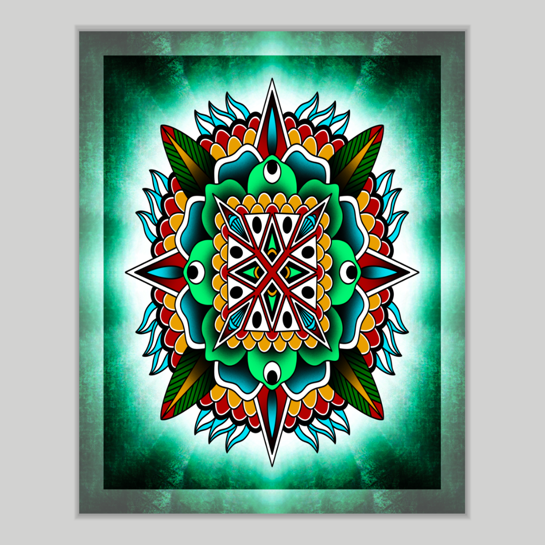 8x10 Vibrant Art Print - High Quality Gloss Paper