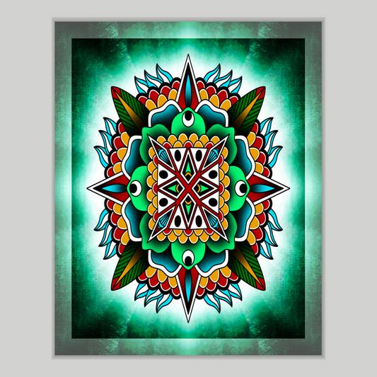 8x10 Vibrant Art Print - High Quality Gloss Paper
