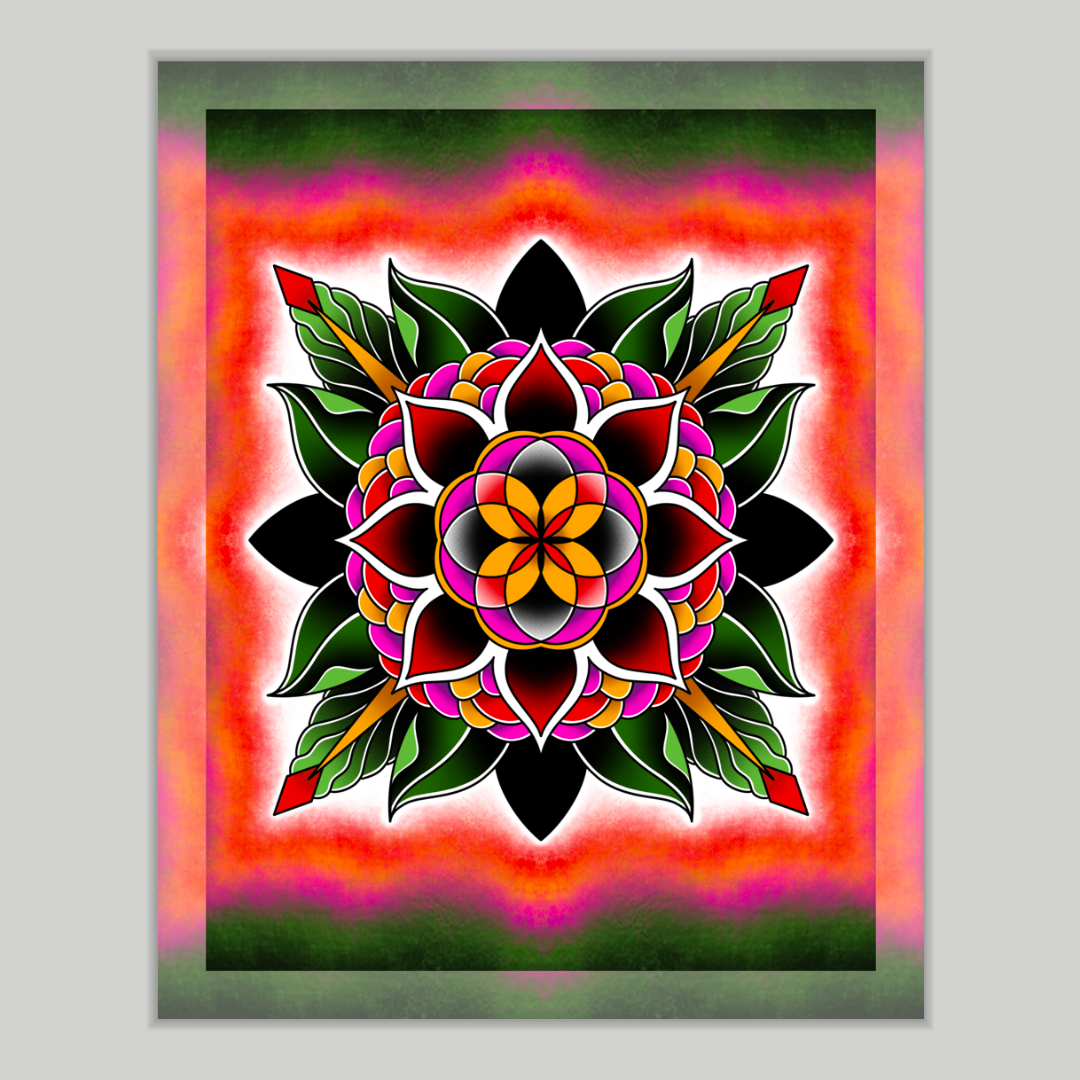 8x10 Vibrant Art Print - High Quality Gloss Paper