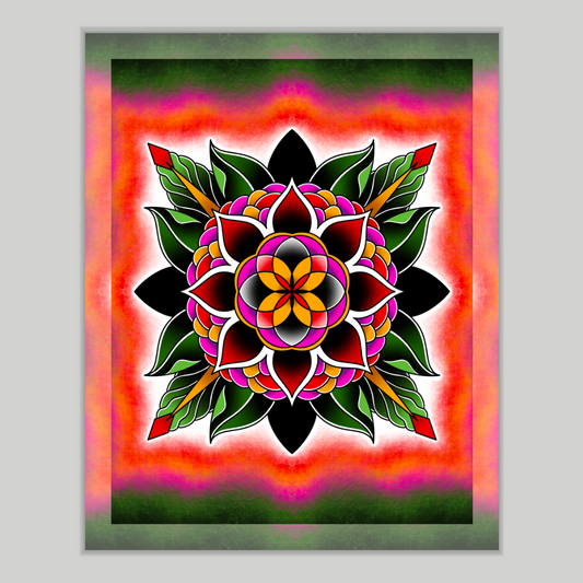 8x10 Vibrant Art Print - High Quality Gloss Paper