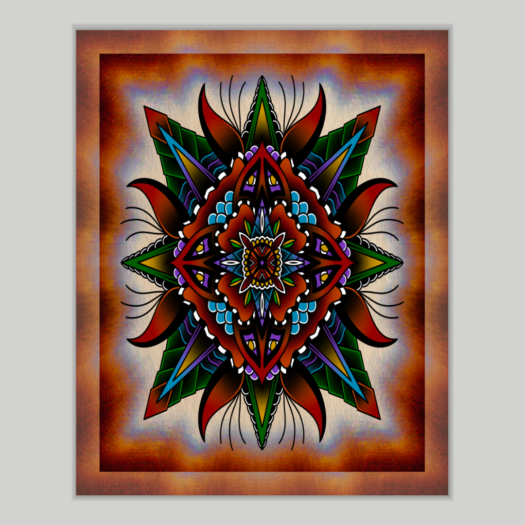 8x10 Vibrant Art Print - High Quality Gloss Paper