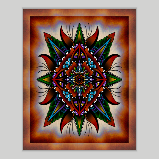8x10 Vibrant Art Print - High Quality Gloss Paper