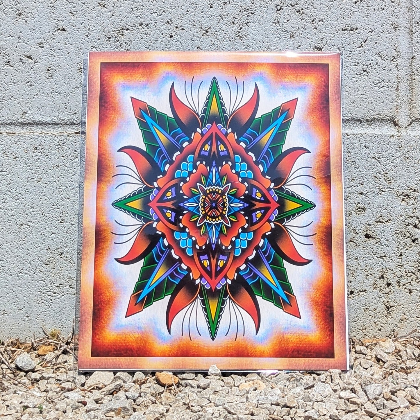 8x10 Vibrant Art Print - High Quality Gloss Paper