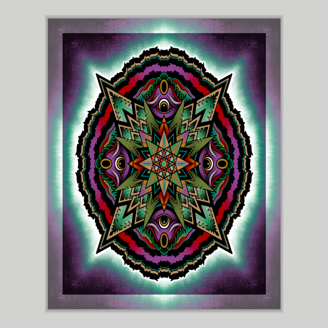8x10 Vibrant Art Print - High Quality Gloss Paper
