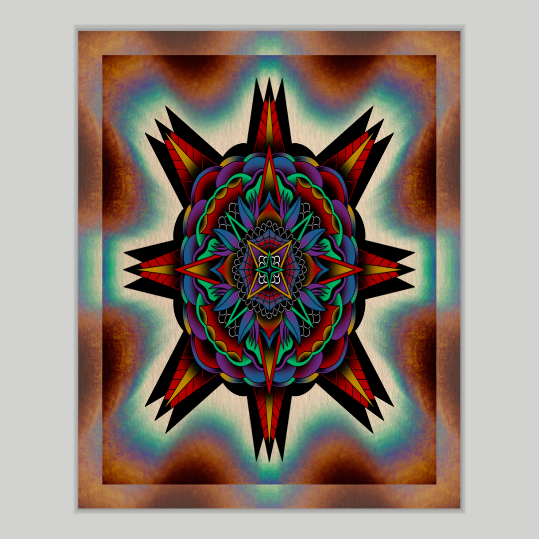 8x10 Vibrant Art Print - High Quality Gloss Paper
