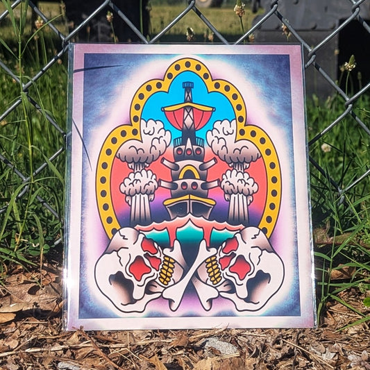 8x10 Vibrant Art Print - High Quality Gloss Paper