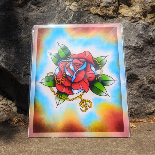 8x10 Vibrant Art Print - High Quality Gloss Paper