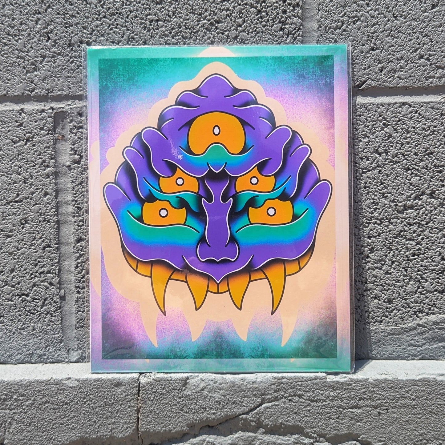 8x10 Vibrant Art Print - High Quality Gloss Paper