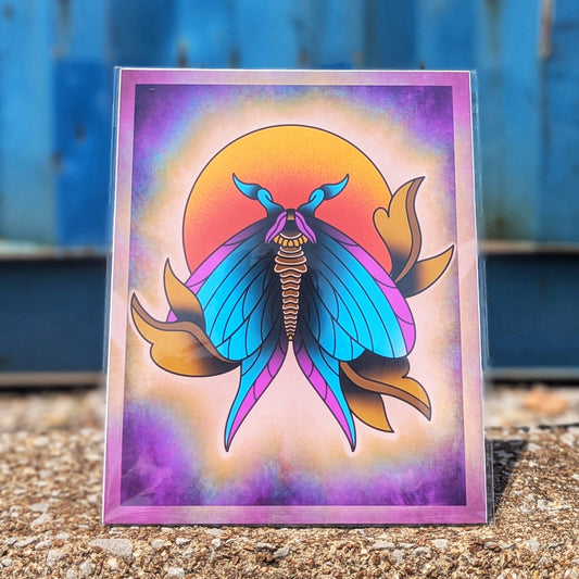 8x10 Vibrant Art Print - High Quality Gloss Paper