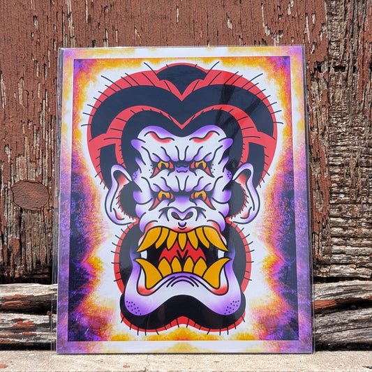 8x10 Vibrant Art Print - High Quality Gloss Paper