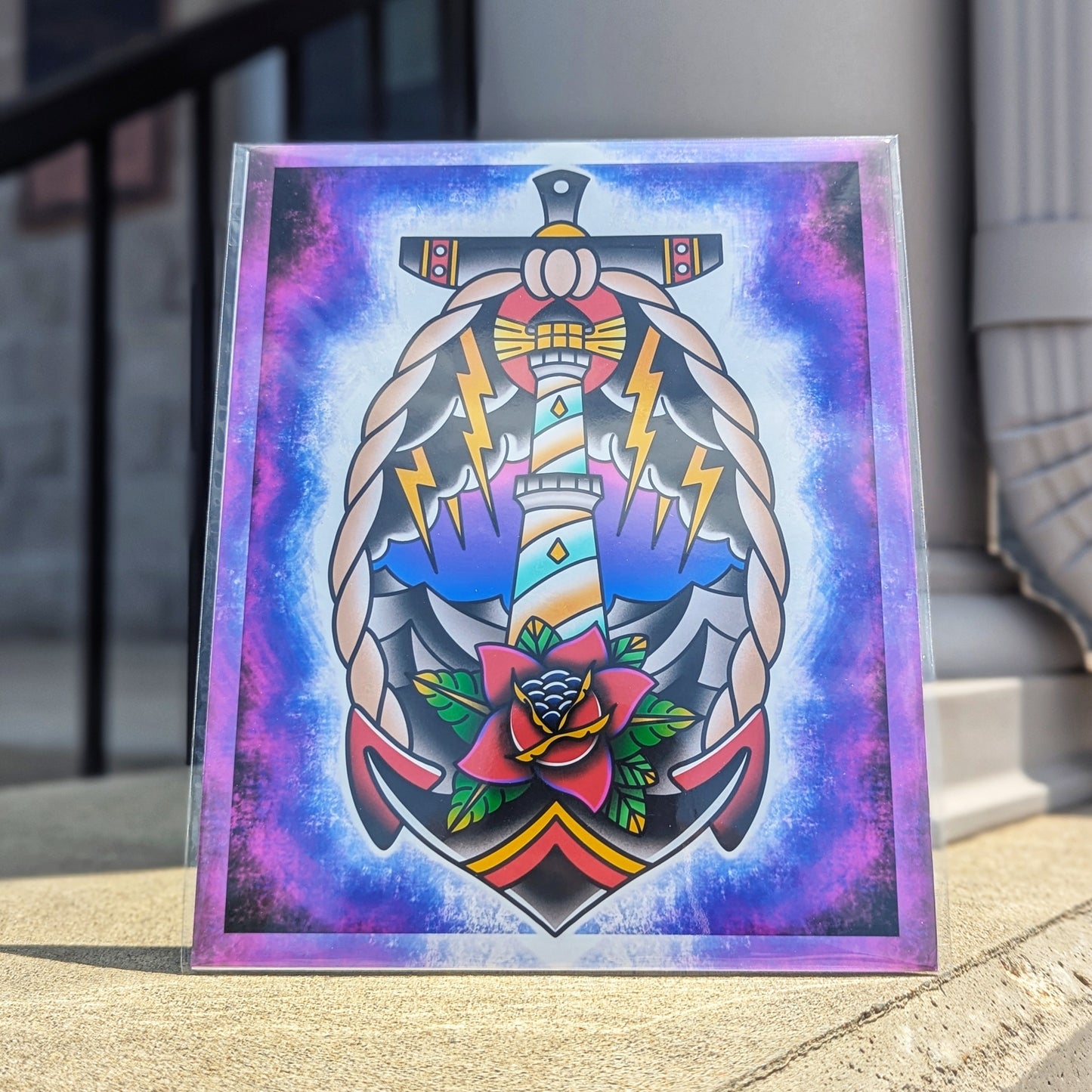 8x10 Vibrant Art Print - High Quality Gloss Paper