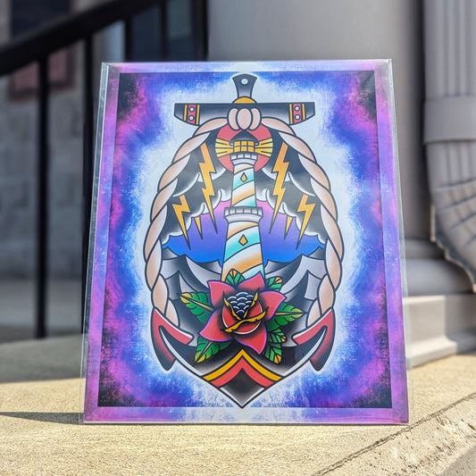 8x10 Vibrant Art Print - High Quality Gloss Paper