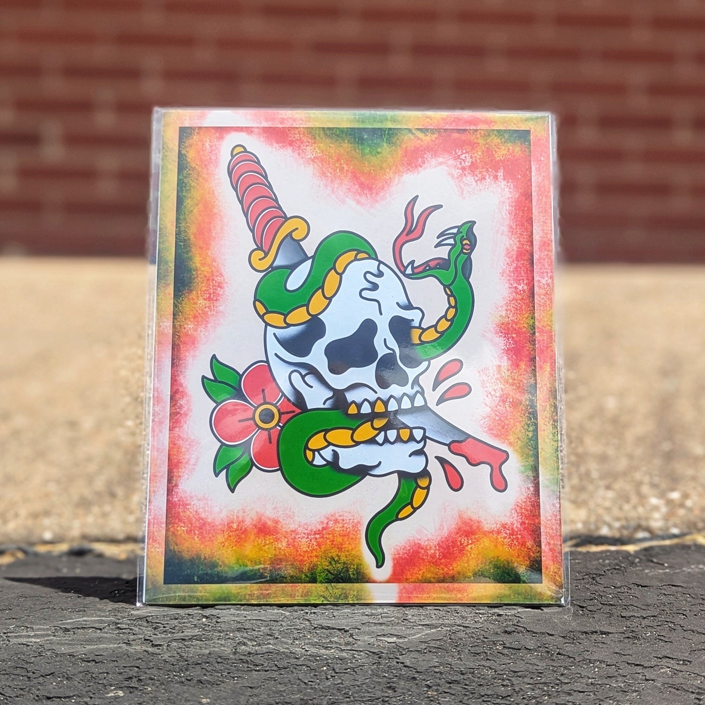 8x10 Vibrant Art Print - High Quality Gloss Paper