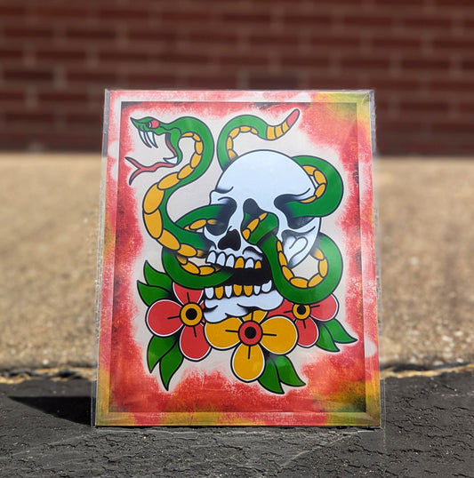 8x10 Vibrant Art Print - High Quality Gloss Paper