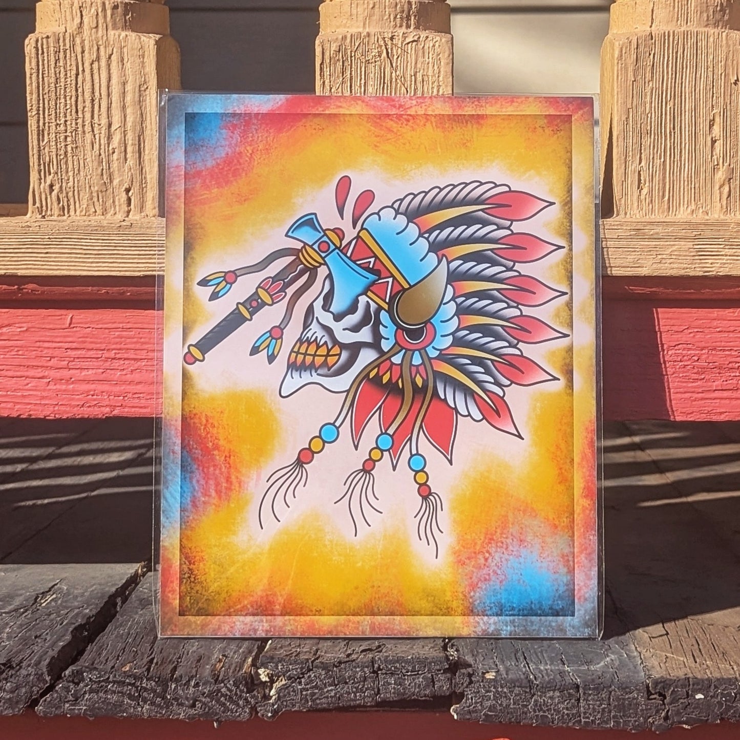 8x10 Vibrant Art Print - High Quality Gloss Paper