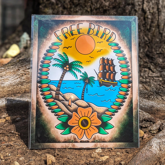 8x10 Vibrant Art Print - High Quality Gloss Paper